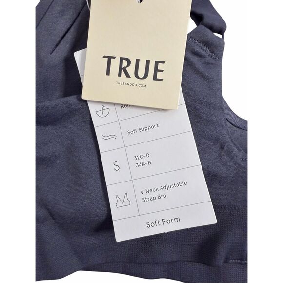 True & Co Nightfall Soft Form Bra Adjustable Strap Size Small NEW - Picture 6 of 6